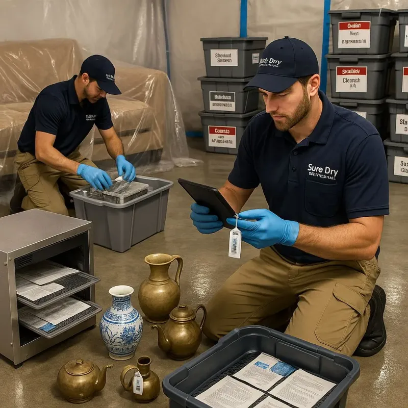 Content Protection and Restoration process in Gholson, TX